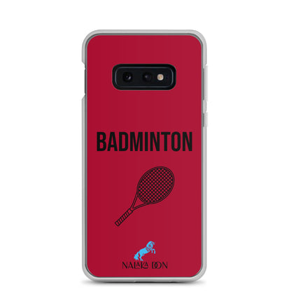 Badminton - Clear Case for Samsung®