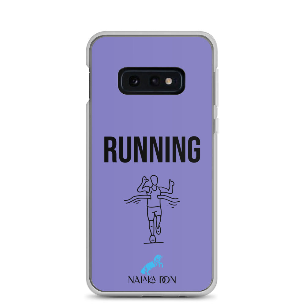 Running - Clear Case for Samsung®