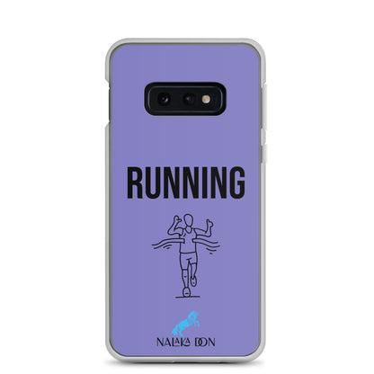 Running - Clear Case for Samsung®