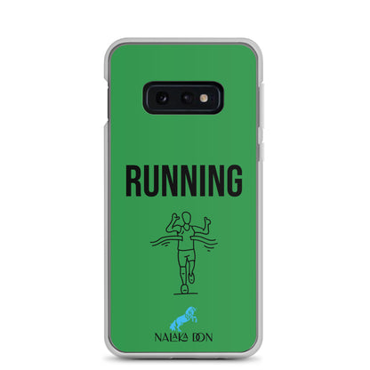 Running - Clear Case for Samsung®