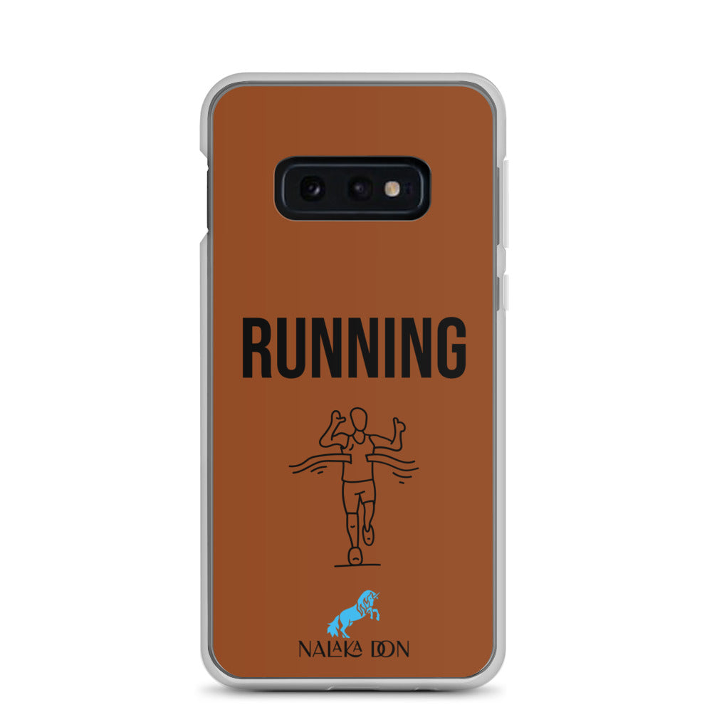 Running - Clear Case for Samsung®