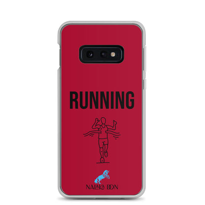 Running - Clear Case for Samsung®