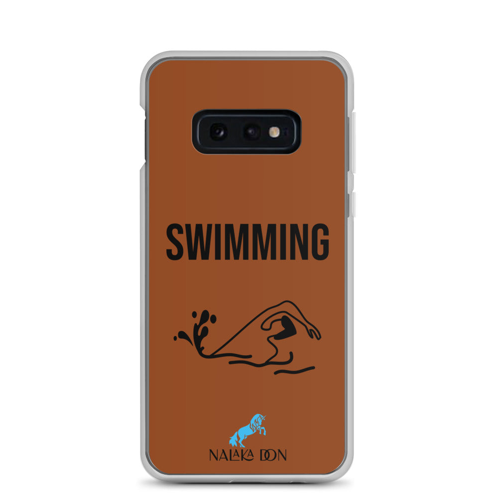 Swimming - Clear Case for Samsung®