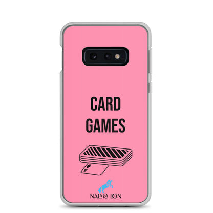 Card Games - Clear Case for Samsung®
