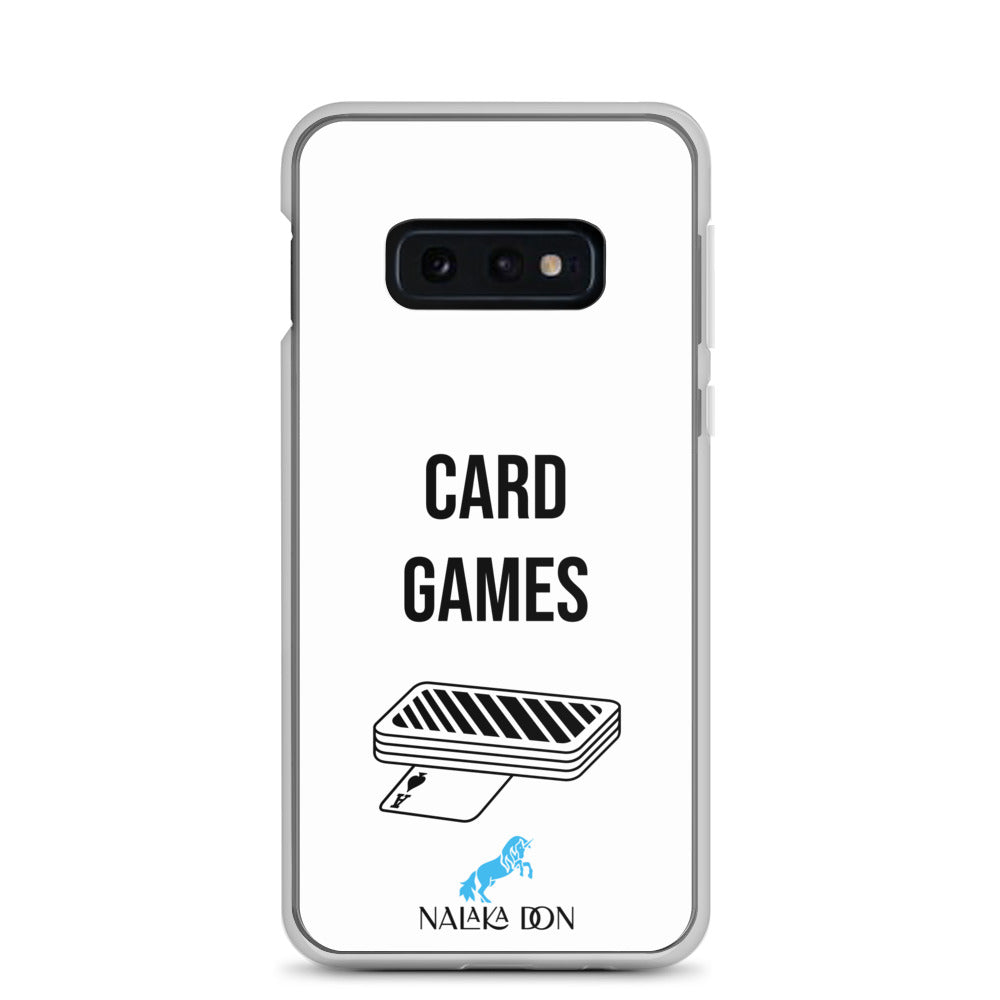 Card Games - Clear Case for Samsung®