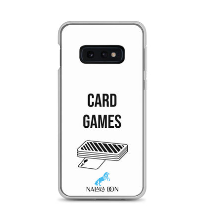 Card Games - Clear Case for Samsung®