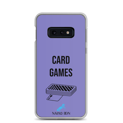 Card Games - Clear Case for Samsung®
