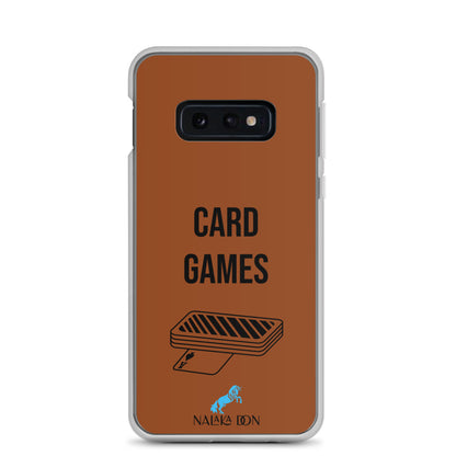 Card Games - Clear Case for Samsung®
