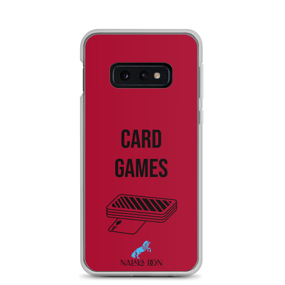 Card Games - Clear Case for Samsung®