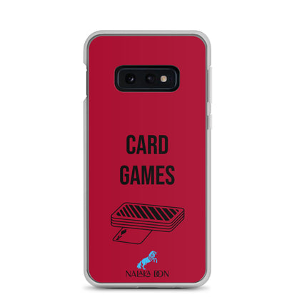Card Games - Clear Case for Samsung®