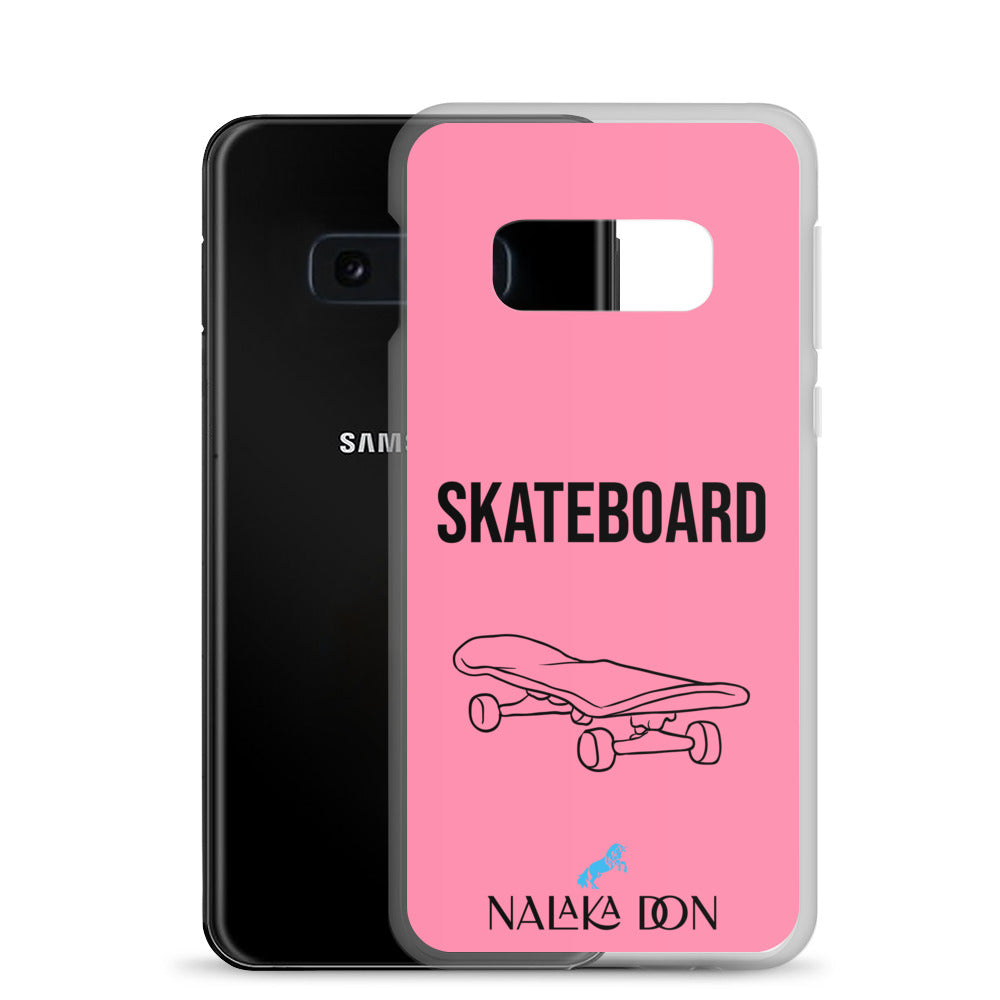 Skateboard - Clear Case for Samsung®