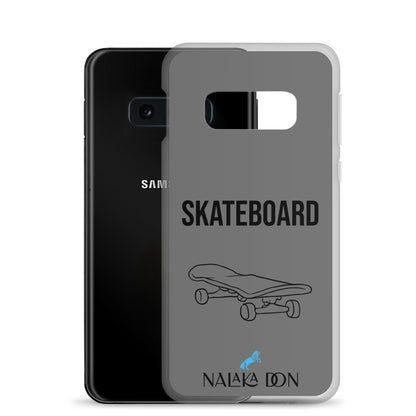 Skateboard - Clear Case for Samsung®