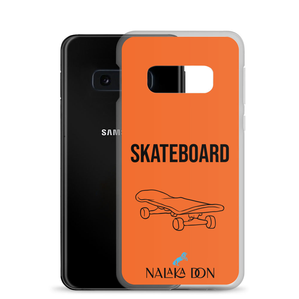 Skateboard - Clear Case for Samsung®