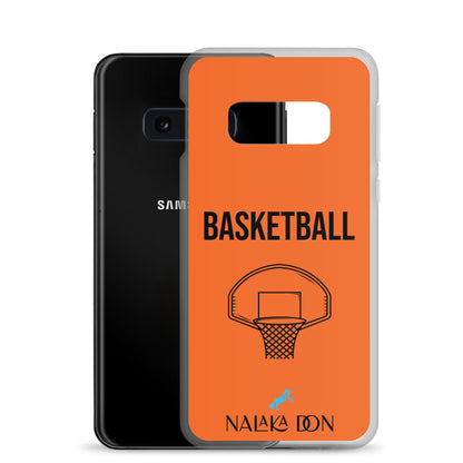 Basketball - Clear Case for Samsung®