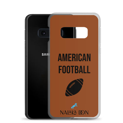 American Football - Clear Case for Samsung®