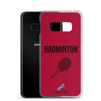 Badminton - Clear Case for Samsung®