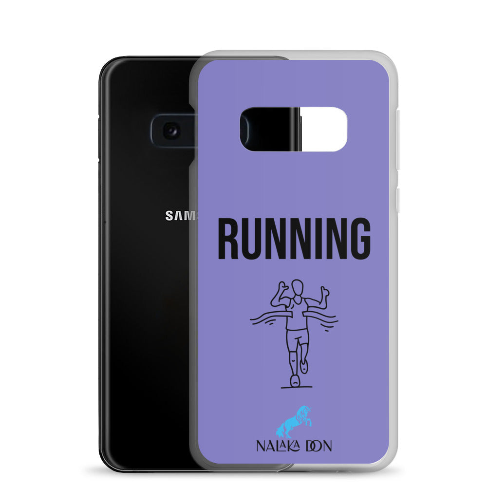 Running - Clear Case for Samsung®