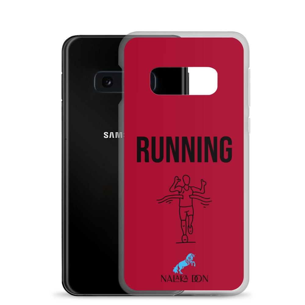 Running - Clear Case for Samsung®