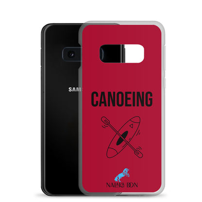 Canoeing - Clear Case for Samsung®
