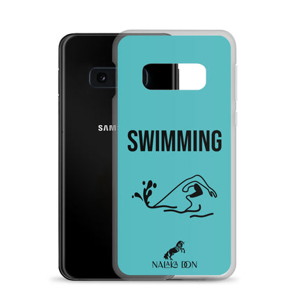 Swimming - Clear Case for Samsung®