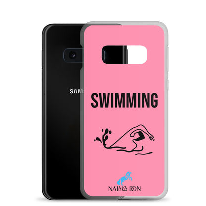 Swimming - Clear Case for Samsung®