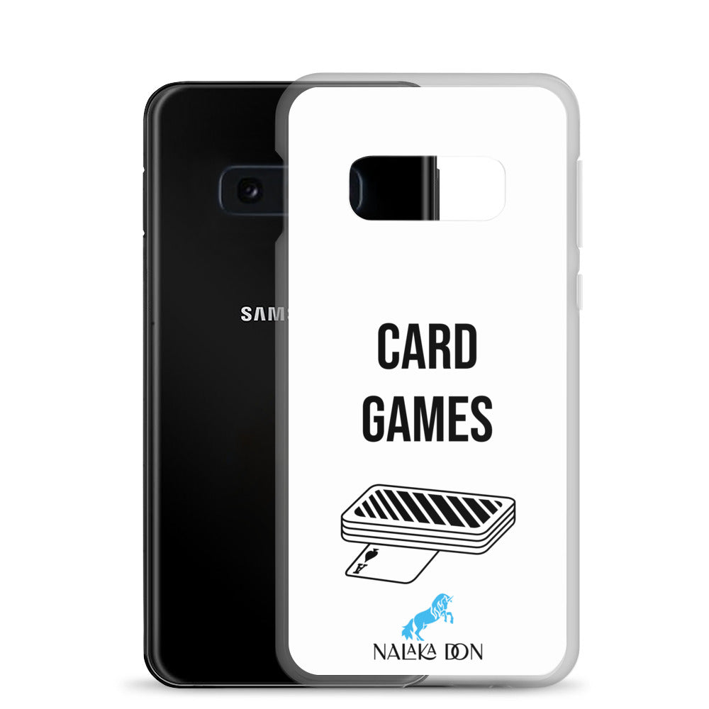 Card Games - Clear Case for Samsung®