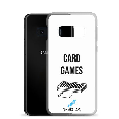 Card Games - Clear Case for Samsung®