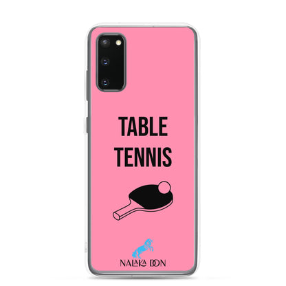 Table Tennis - Clear Case for Samsung®