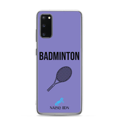 Badminton - Clear Case for Samsung®