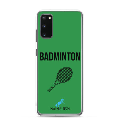 Badminton - Clear Case for Samsung®
