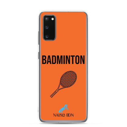 Badminton - Clear Case for Samsung®