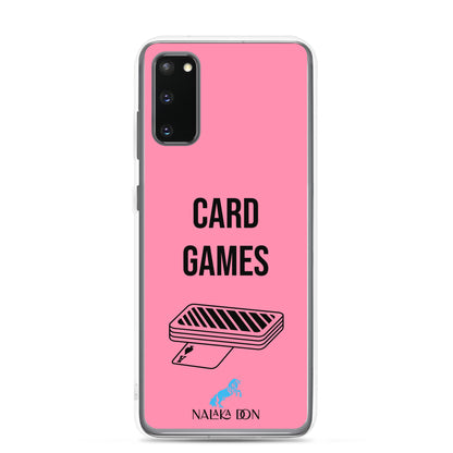 Card Games - Clear Case for Samsung®