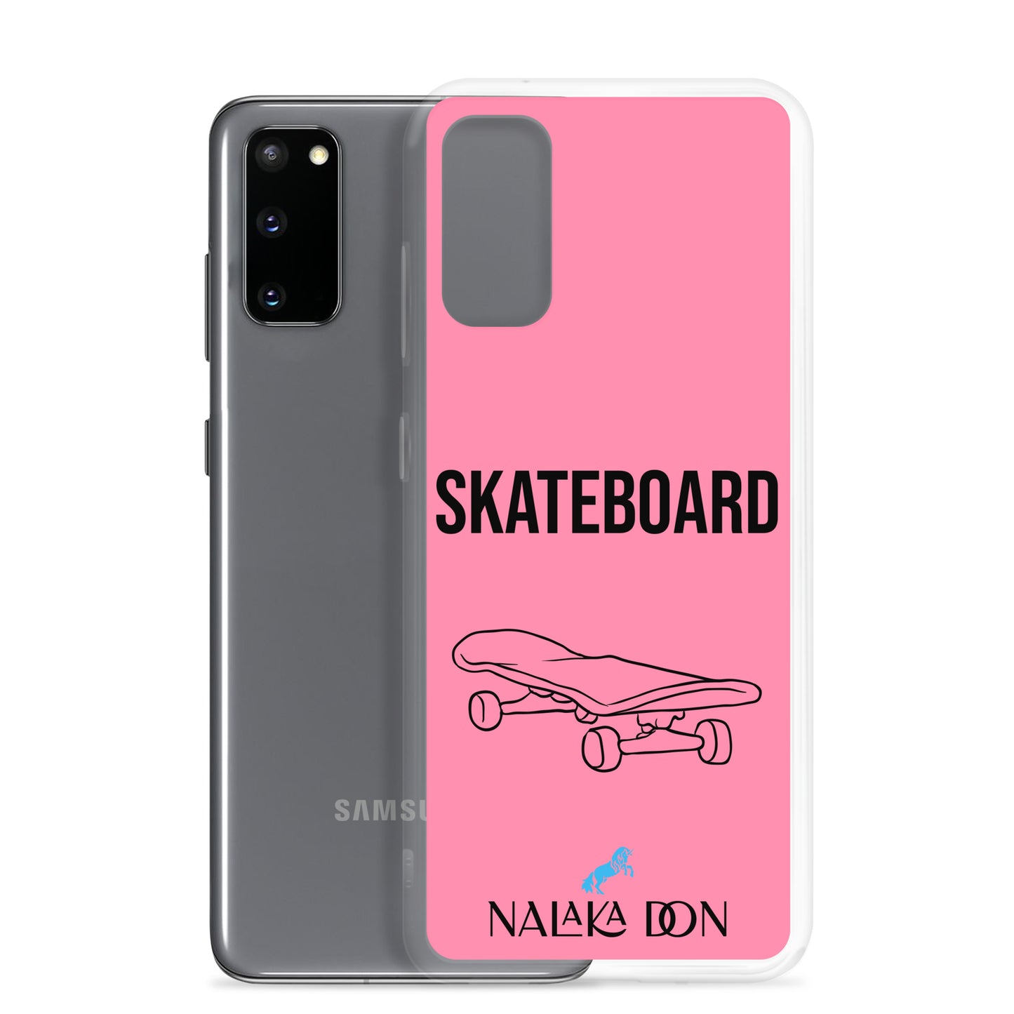Skateboard - Clear Case for Samsung®