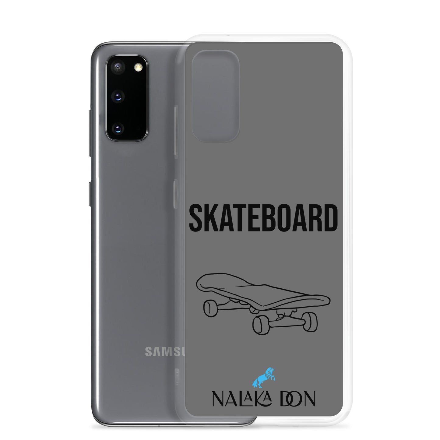 Skateboard - Clear Case for Samsung®