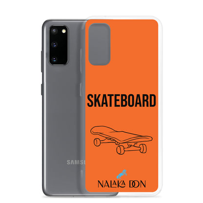 Skateboard - Clear Case for Samsung®