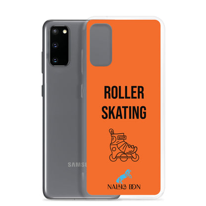 Roller Skating - Clear Case for Samsung®