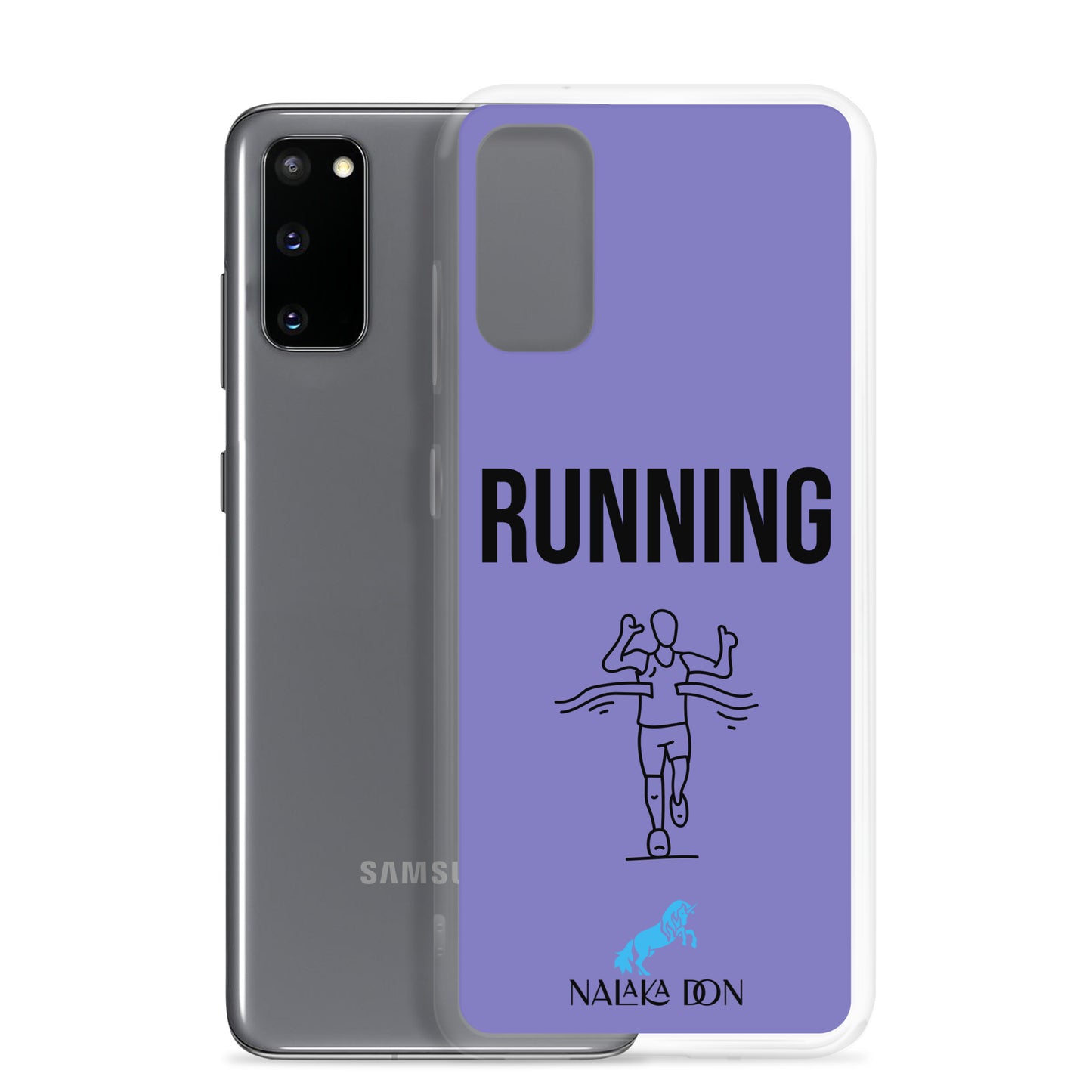 Running - Clear Case for Samsung®