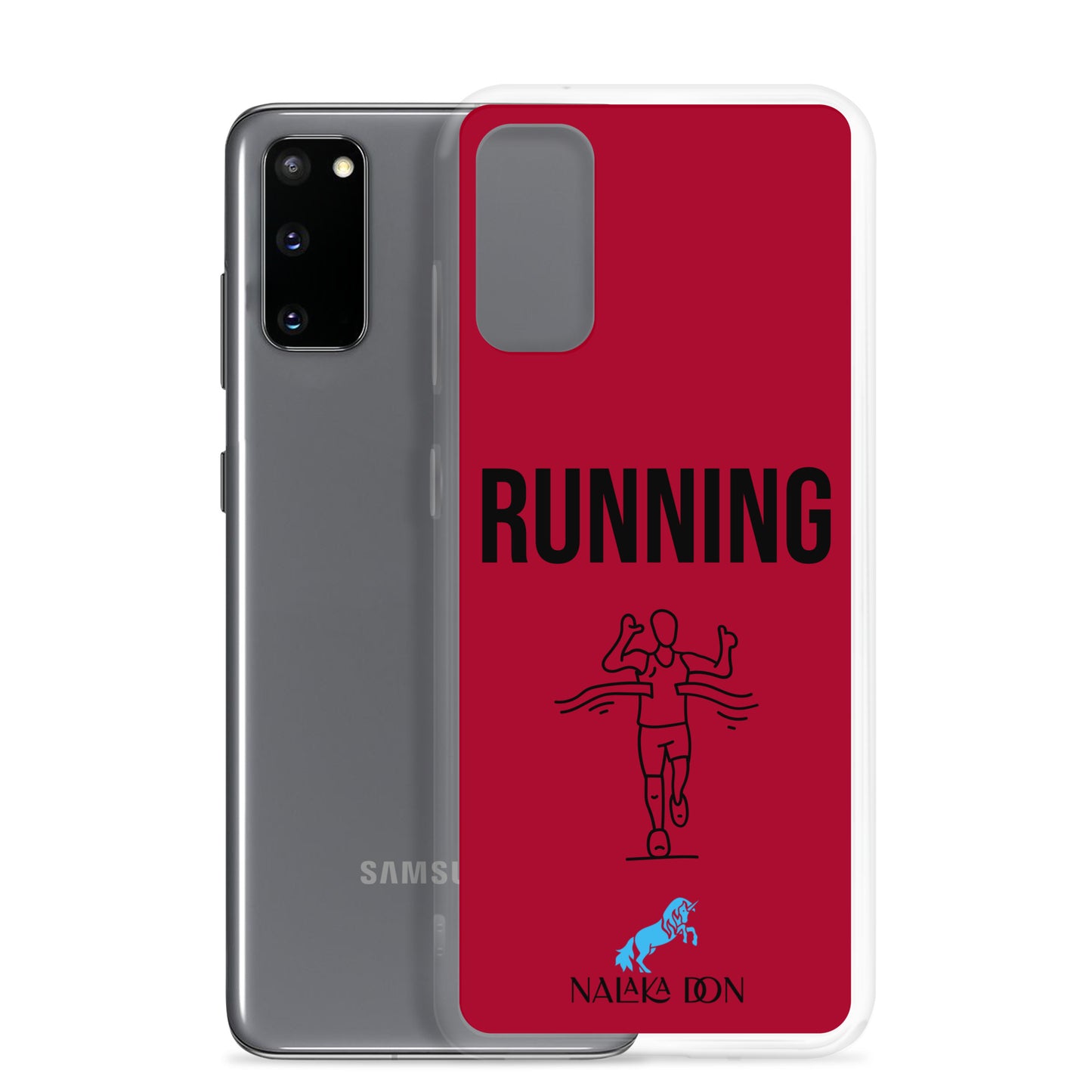 Running - Clear Case for Samsung®