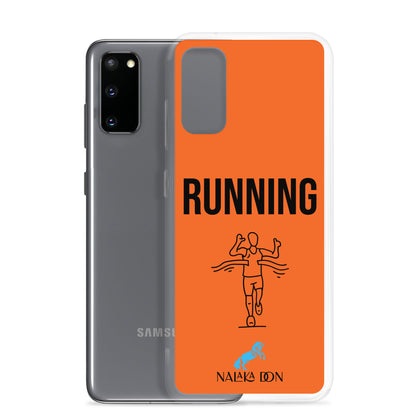 Running - Clear Case for Samsung®