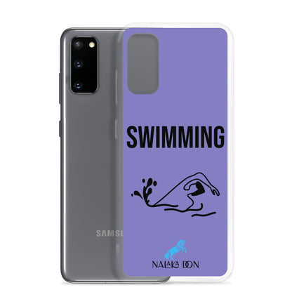 Swimming - Clear Case for Samsung®
