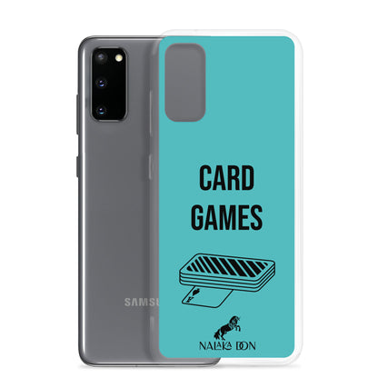 Card Games - Clear Case for Samsung®