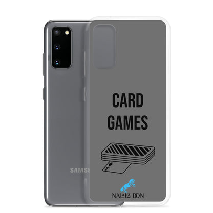 Card Games - Clear Case for Samsung®