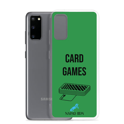 Card Games - Clear Case for Samsung®