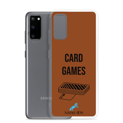 Card Games - Clear Case for Samsung®