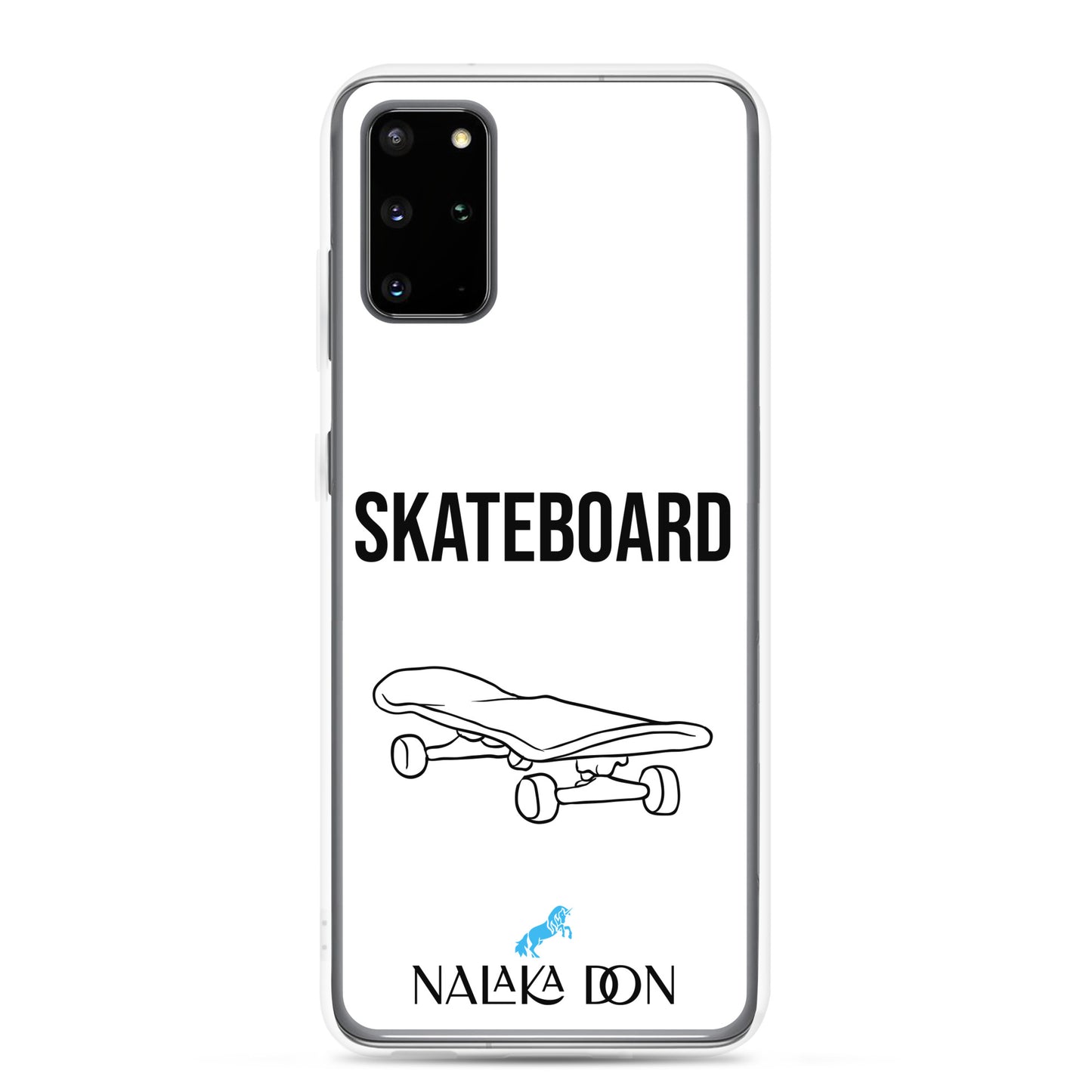 Skateboard - Clear Case for Samsung®