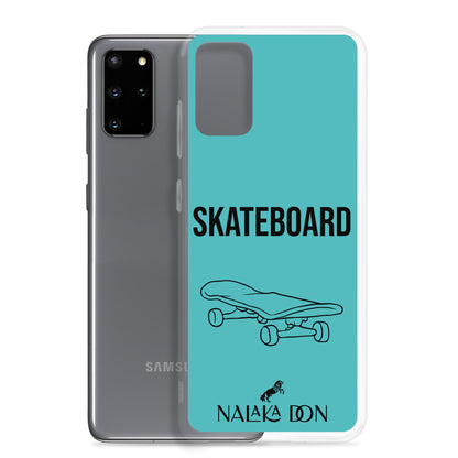 Skateboard - Clear Case for Samsung®