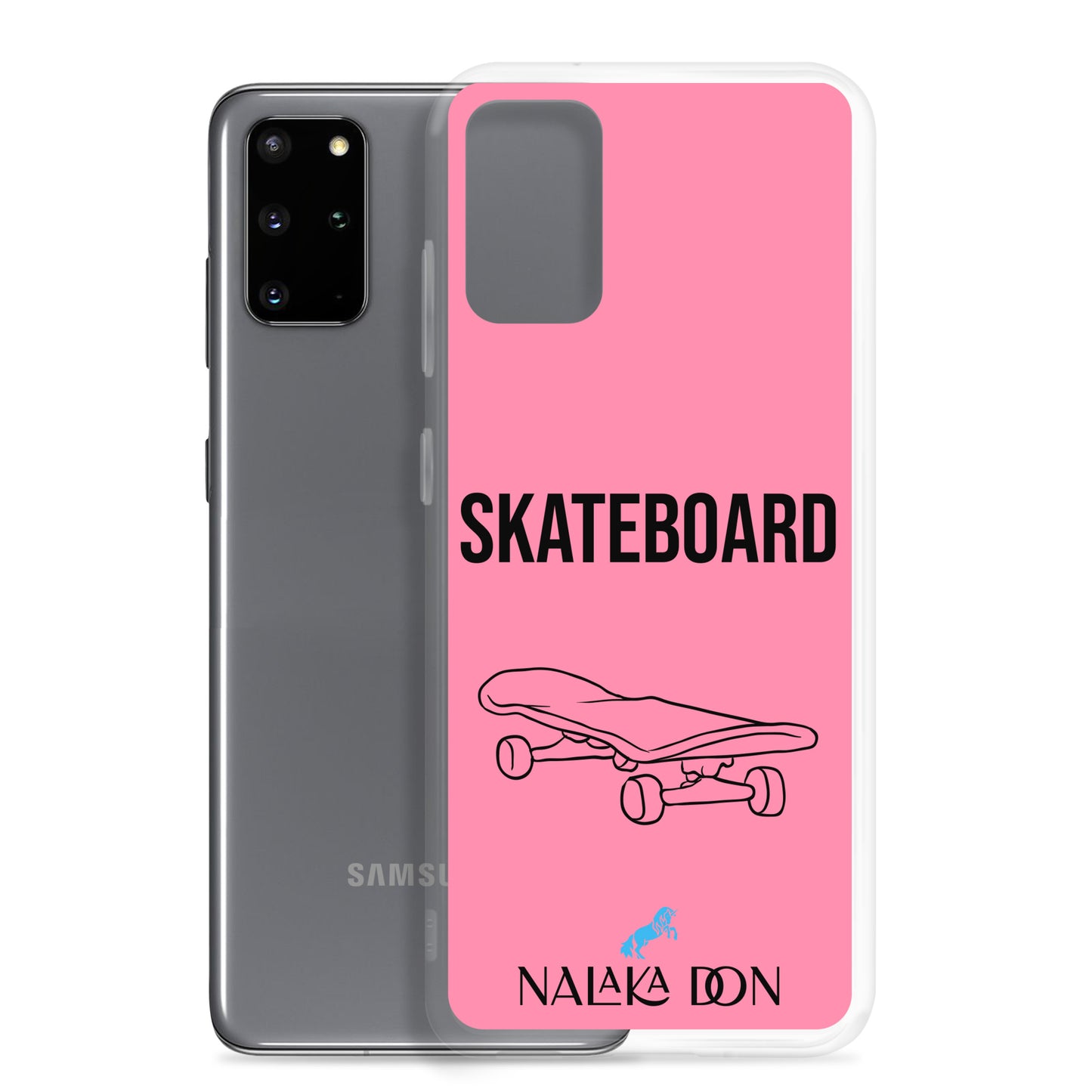 Skateboard - Clear Case for Samsung®