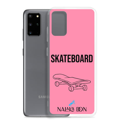 Skateboard - Clear Case for Samsung®