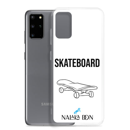 Skateboard - Clear Case for Samsung®
