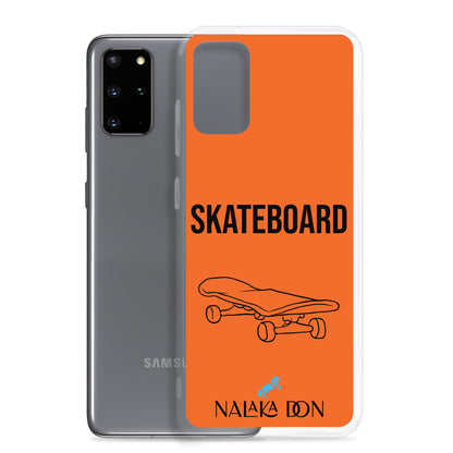 Skateboard - Clear Case for Samsung®